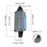 Διακόπτης Τερματικός Compact ME-8111 με Στρογγυλό Άκρο