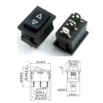 Διακόπτης Rocker KCD1- 3 θέσεις ON-OFF-ON 6A 230V 3Pin