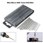 ​Mini τρυπάνια Twist Drill Micro HSS Drill Bit Σετ 20τεμ