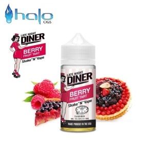 Υγρό αναπλήρωσης Halo Late Night Diner Berry Fruit Tart 50ml