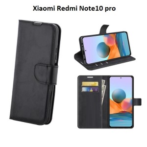 Θήκη Δερματίνη Σταντ για το Xiaomi Redmi Note 10 Pro