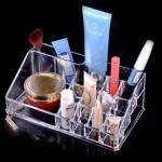 Case Display Shelf Acrylic Holds16 Lipsticks